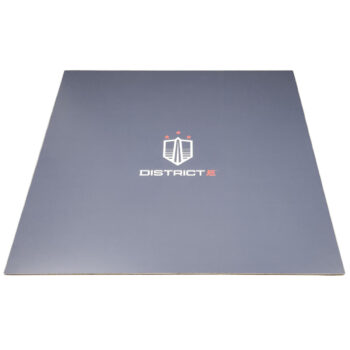 Custom Digitally Printed Laminate Overlay with 1-and 3/4" Plywood Edge, Knife Profile