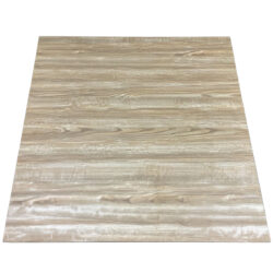 Lab Designs Laminate #WV685 Roast Karope Overlay with Maple Wood Edge Stained to Match
