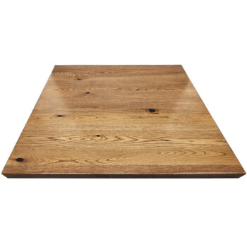 1-3/4" Thick Rustic White Oak with #410 Stain