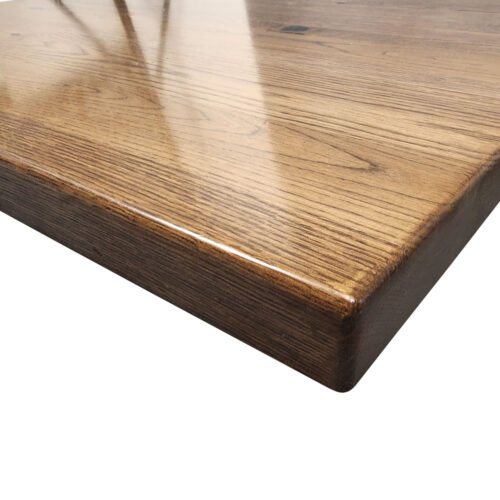 1-3/4" Thick Rustic White Oak with #410 Stain