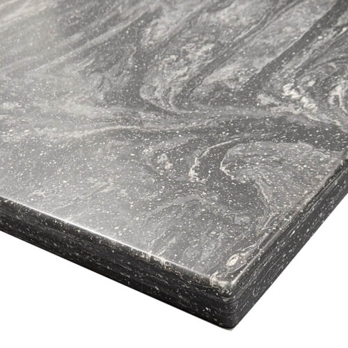 Corian Solid Surface | Color: Cosmos Prima with Matching 1.5" Drop Eased Edges