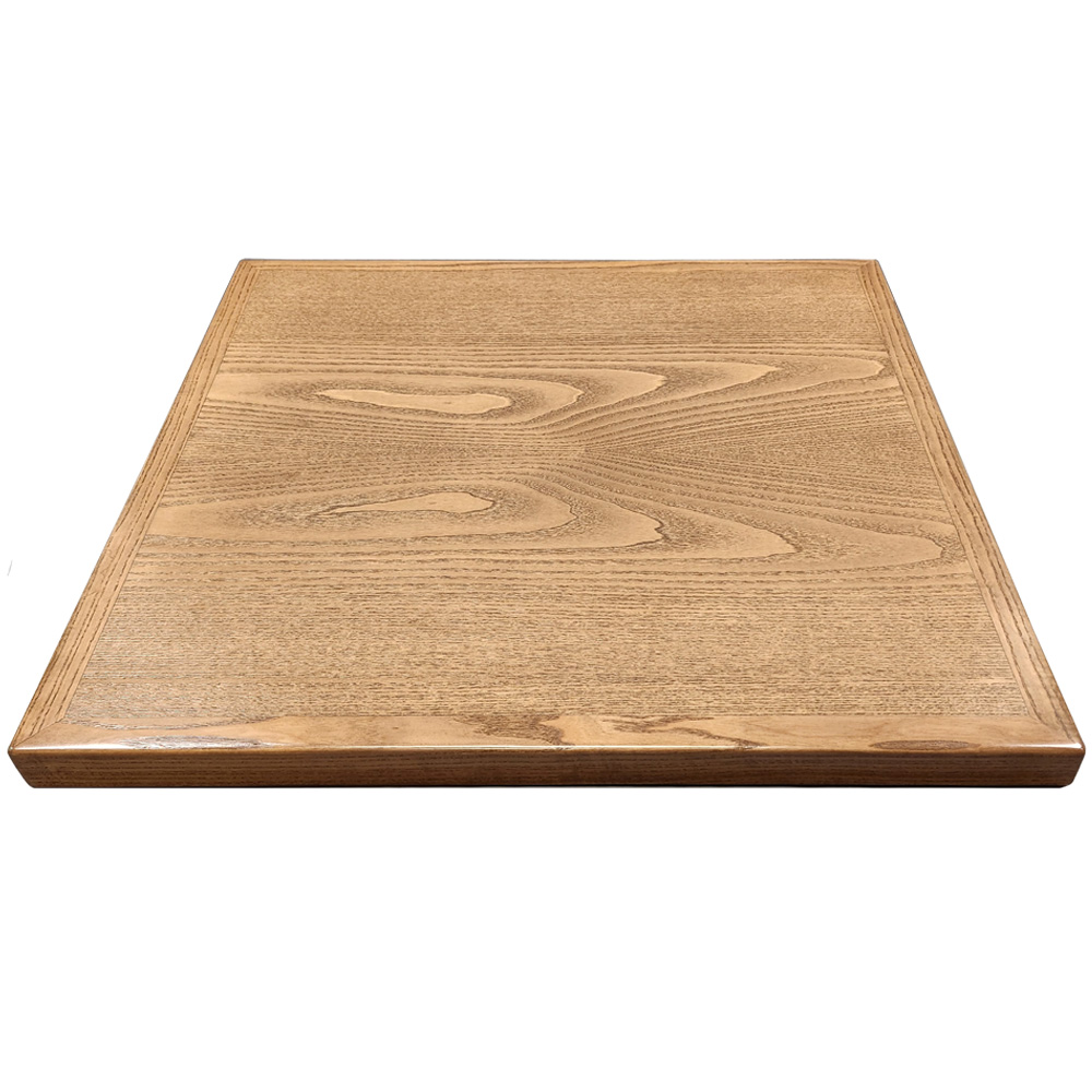 P/S Ash Veneer Inlay with Ash Wood Edge-TD Stain-Eased Edges & Corners-Open Grain UV Cured Finish