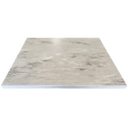 Corian Solid Surface in Color Ash Aggregate with 1.5" Drop Edge