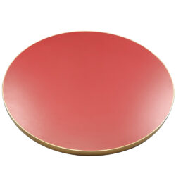 Wilsonart Laminate #D14-60 "Port" with 1-1/2" Brushed Brass Metal Edges