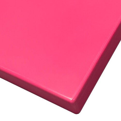 Krion Solid Surface Tabletop in Color: Candy with 1-1/2" Matching Edge