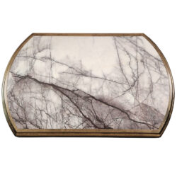 2CM Lilac Marble Inlay with Maple Wood Edge #486 Stain Ogee Profile