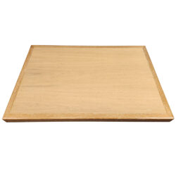 PS White Oak Veneer Inlay with White Oak Wood Edge